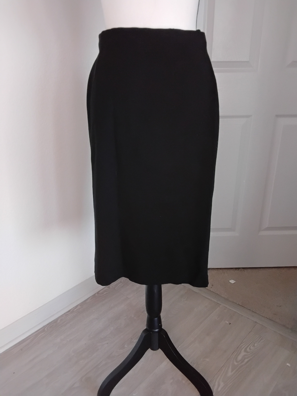 Ralph Lauren Purple Label Black Midi Pencil Skirt